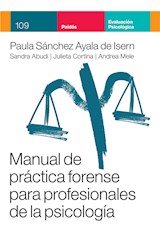 E-book Manual de práctica forense para profesionales de la psicología