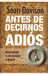Papel ANTES DE DECIRNOS ADIOS