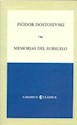Papel MEMORIAS DEL SUBSUELO