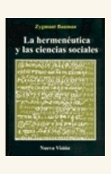 Papel HERMENEUTICA Y LAS CIENCIAS SOCIALES, LA