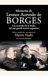 Papel MEMORIAS DE LEONOR ACEVEDO DE BORGES