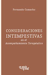 Papel CONSIDERACIONES INTEMPESTIVAS EN EL ACOMPAÑAMIENTO TERAPEUTICO