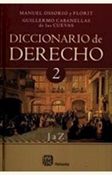 Papel DICCIONARIO DEL DERECHO 2