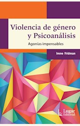 Papel VIOLENCIA DE GÉNERO Y PSICOANÁLISIS