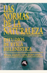 Papel NORMAS DE LA NATURALEZA, LAS. ESTUDIOS SOBRE ETICA HELENISTI