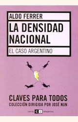 Papel DENSIDAD NACIONAL, LA. EL CASO ARGENTINO