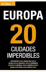 Papel EUROPA - 20 CIUDADES IMPERDIBLES