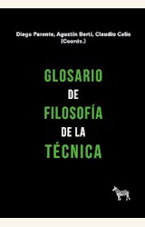 Papel GLOSARIO DE FILOSOFÍA DE LA TÉCNICA
