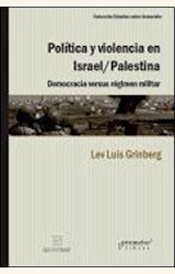 Papel POLITICA Y VIOLENCIA EN ISRAEL/PALESTINA