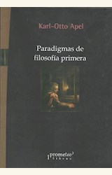 Papel PARADIGMAS DE FILOSOFIA PRIMERA