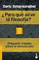 Papel ¿PARA QUE SIRVE LA FILOSOFIA?