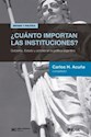 Papel ¿CUANTO IMPORTAN LAS INSTITUCIONES?