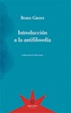 Papel INTRODUCCION A LA ANTIFILOSOFIA