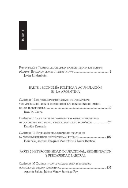 Editorial Eudeba Hora De Balance Proceso De Acumulacion Mercado De Trabajo Y Bienestar Por Lindenboim Javier 9789502324531