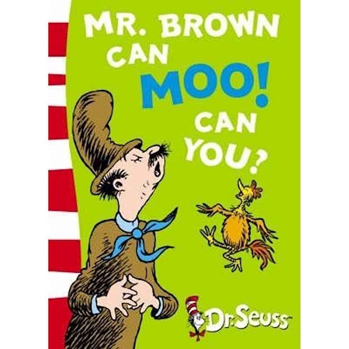 DR SEUSS BLUE BACK BOOK MR BROWN CAN MOO! CAN YOU? (ENGLISH)